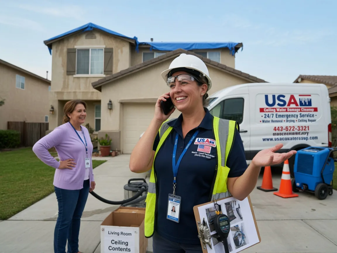 Ceiling Water Damage Restoration Hartington, NE FAQs